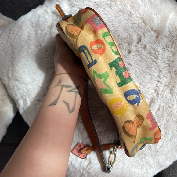 Dooney & Bourke Colorful Graffiti Mini Bag🎨 - Picture 8 of 16